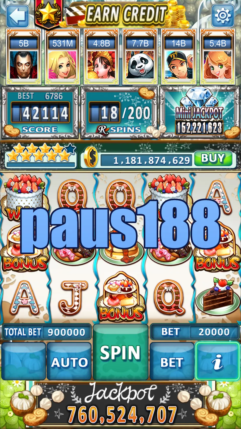 paus188 Masuk